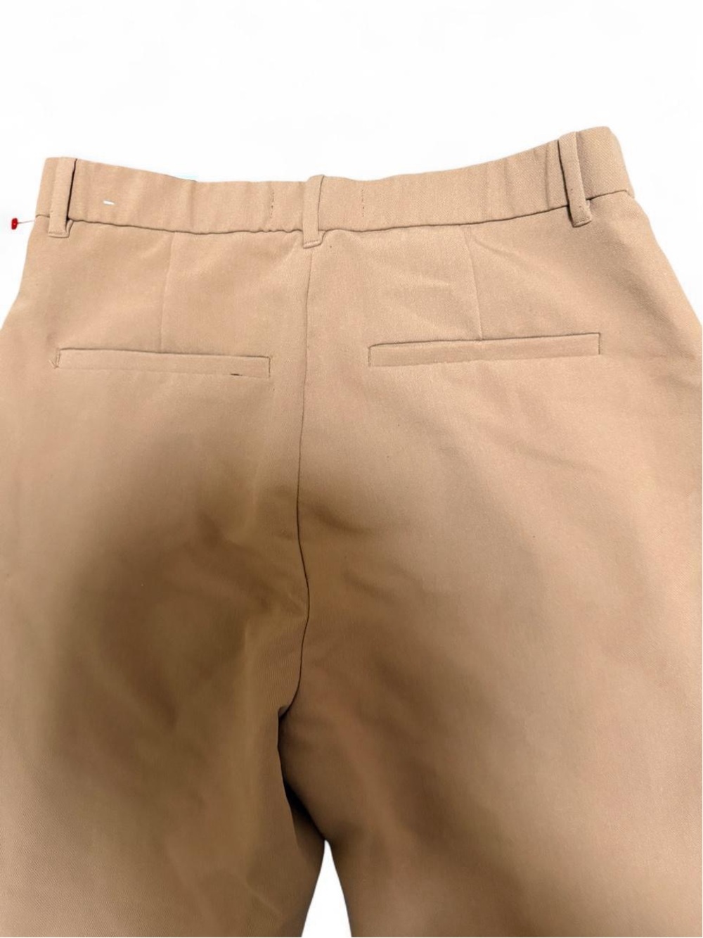 Abercrombie & Fitch Wide-Leg Chinos in Tan - Picture 3 of 4